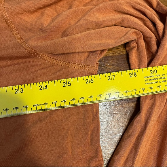 Men's Over Under Core Layer Hoodie Adobe Orange Quarter-Zip Shirt size XXL - Picture 4 of 6